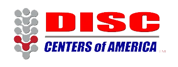 Disc Centers of America Logo